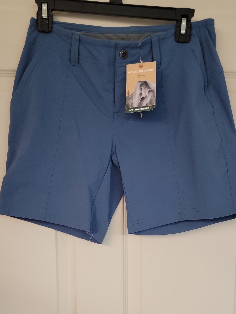 Royal Robbins Slate Blue Hybrid Outdoor Shorts